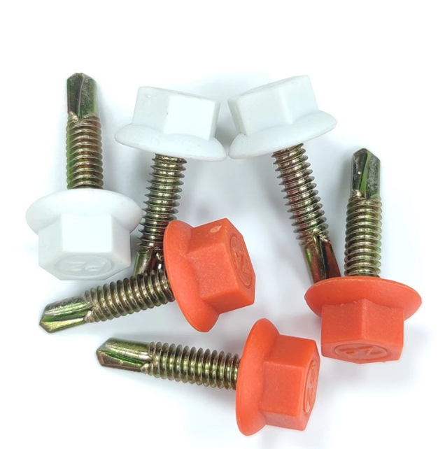 Thread Size Waterproof Plastic Cap Nylon Material Ni Faucet Drill Outer Hexagonal Dovetail Screw Tile Screws