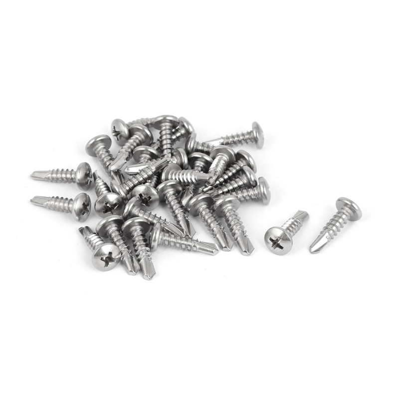 304 Stainless Steel Pan Head Self Drilling Screw 4