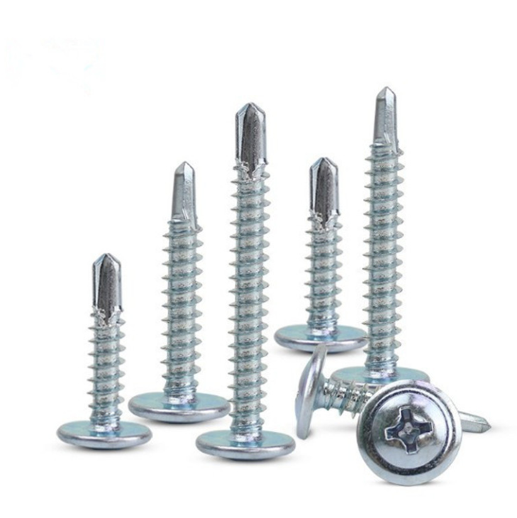 Customized cross recessed truss of head steel/stainless steel M3 M4 M5 M6 Factory supply Zinc plated truss head self drilling screws 1