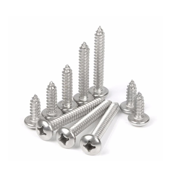 Phillips Pan Head Self-Tapping Screw Stainless Steel 304/316 Round Head Self-Tapping Screw