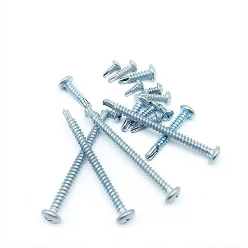 Zinc Plated Carbon Steel Pan Head Self Drilling Screw