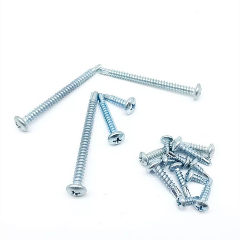 Zinc Plated Carbon Steel Pan Head Self Drilling Screw 1