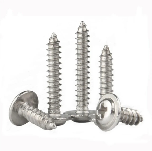 Stainless Steel 304 410 316 Modified Truss Head Self Tapping Screws and Tek Point Self Drilling Screws 1