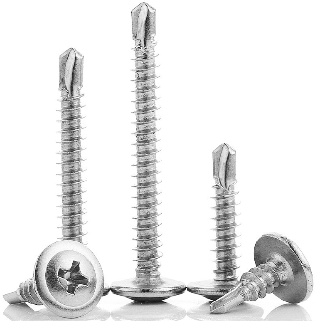 Truss Head Stainless Steel Roofing Self Drill Screw 10×16 25mm Length High Quality Metric Measurement