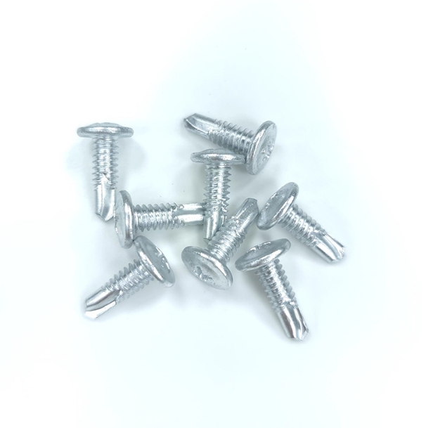 Truss Phillips Head Self Drilling Screws Galvanized Zinc Plated Wafer Cross Recessed M3.5 M4.2 2