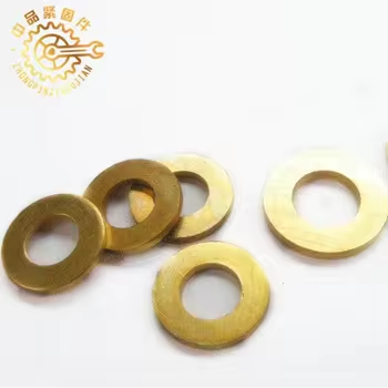 Flat Washer Zinc Plated Flat Gasket Gold Color Brass Washer 1